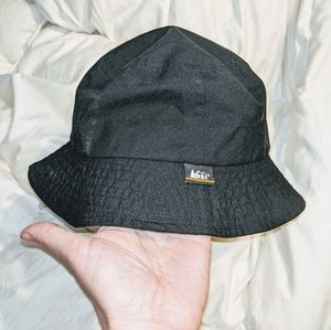 REI Black Bucket Hat